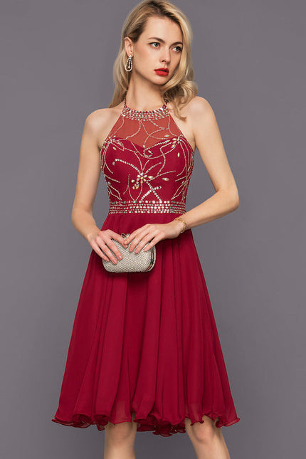 Robe Midi Éclat Rubis - gallery 3