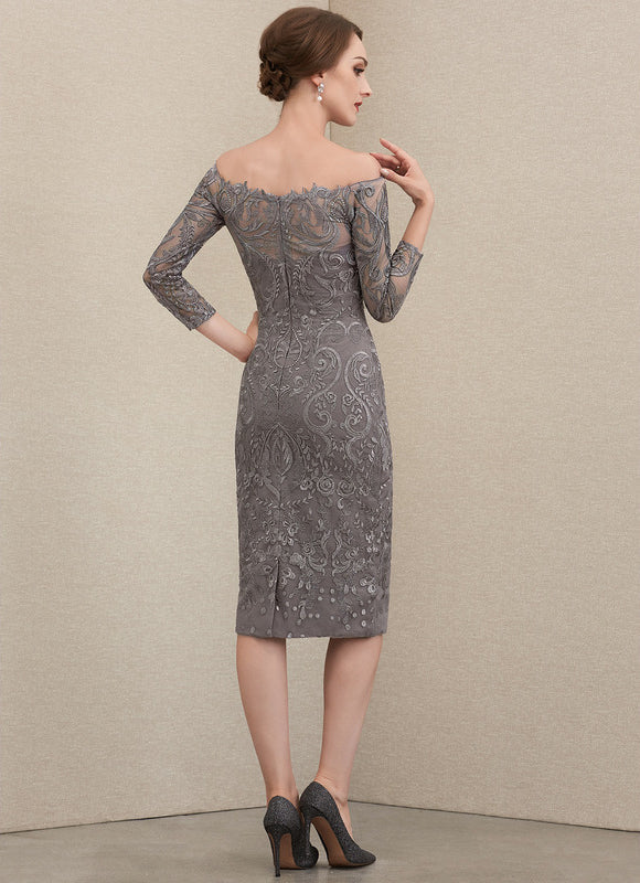 Robe Midi Charme Argenté - gallery 7