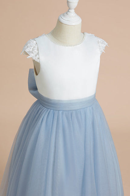 Robe Midi Tulle Bleu Céleste - gallery 2