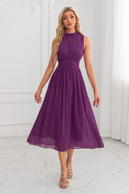 Robe Midi Violette - gallery 4