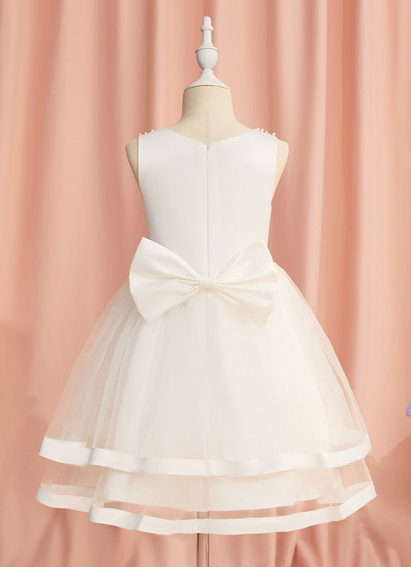 Robe Midi Enfant Satinée - gallery 8