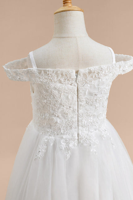 Robe Midi Enfant Mariage Tulle - gallery 2