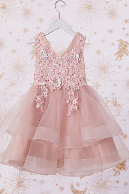 Robe Midi Tulle Fleurie - gallery 6