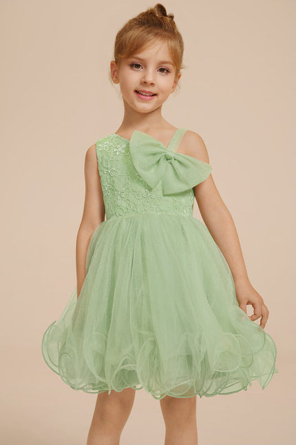 Robe Midi Tulle Verte - gallery 7