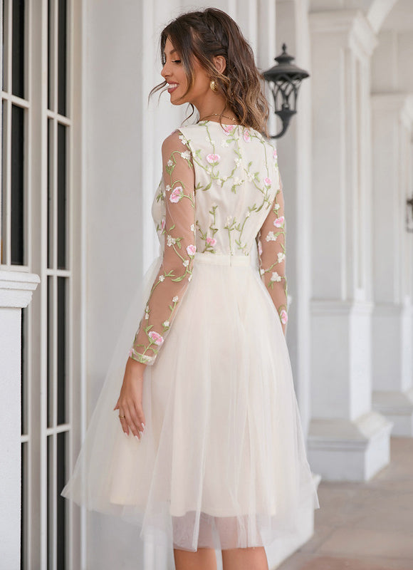 Robe Midi Rêverie Florale - gallery 1