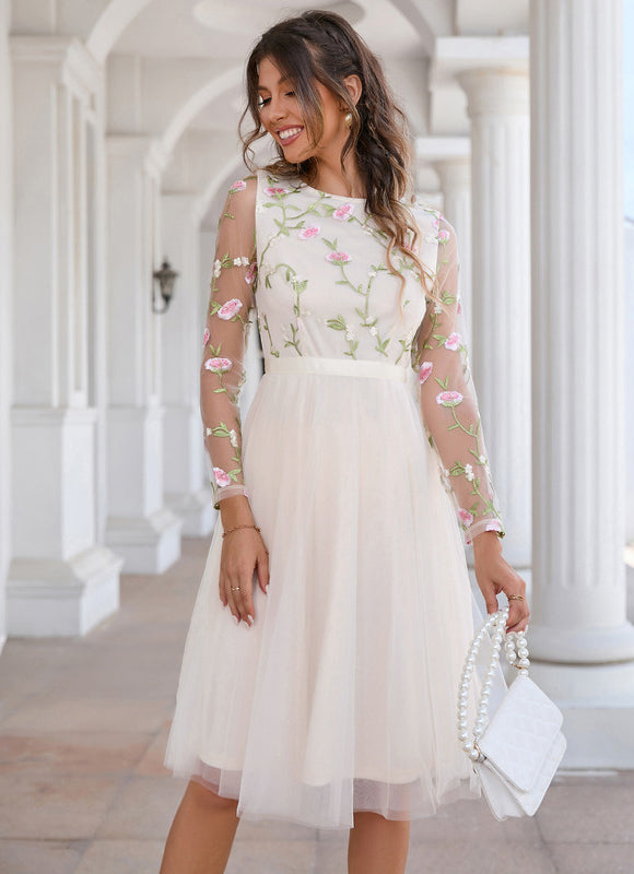 Robe Midi Rêverie Florale - gallery 8