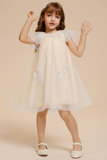 Robe Midi Enfant Tulle Mariage