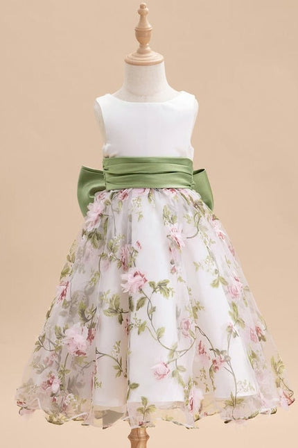 Robe Midi Fleurs Printanières - gallery 1