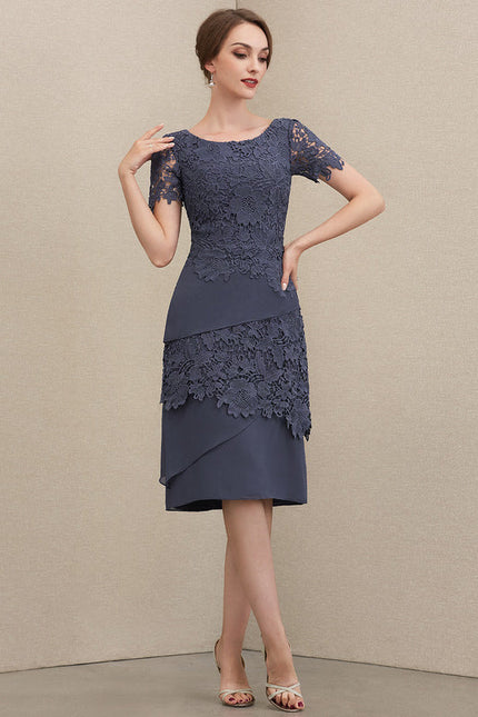 Robe Midi Mère Sophistiquée - gallery 4