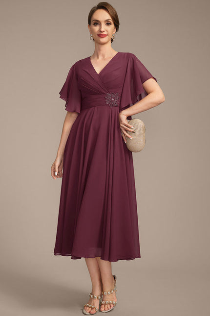 Robe Midi Mère Élégante - gallery 3