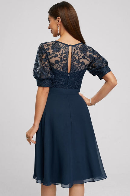 Robe Midi Éclosion Élégante - gallery 2