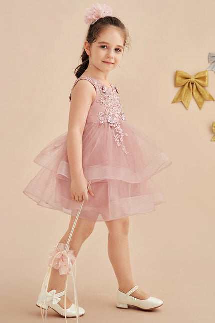 Robe Midi Tulle Fleurie - gallery 3