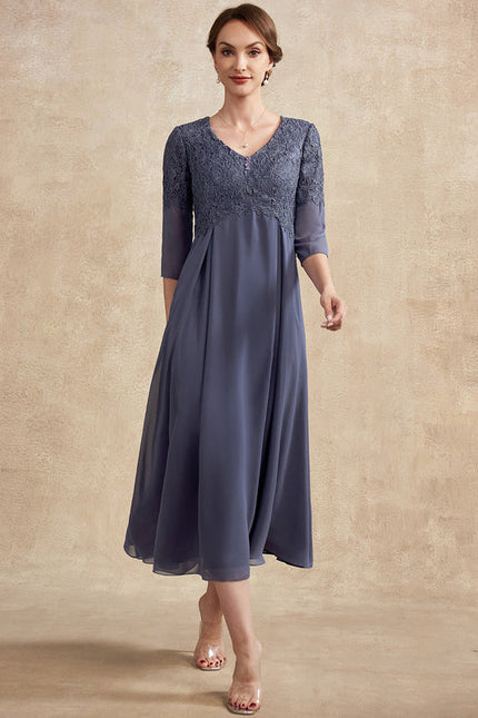 Robe Midi Élégance Ombre