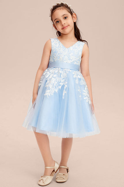 Robe Midi Tulle Bleu Pastel - gallery 7
