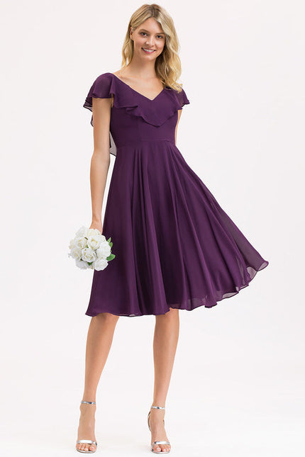 Robe Midi Trapèze Élégante - gallery 1