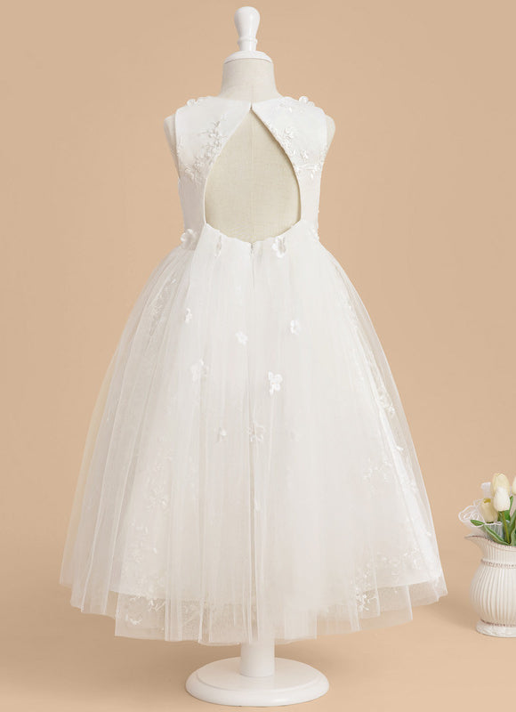 Robe Midi Nuptiale Enfant - gallery 3
