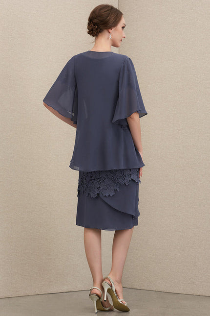 Robe Midi Mère Sophistiquée - gallery 3