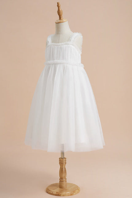 Robe Midi Tulle Blanche - gallery 2