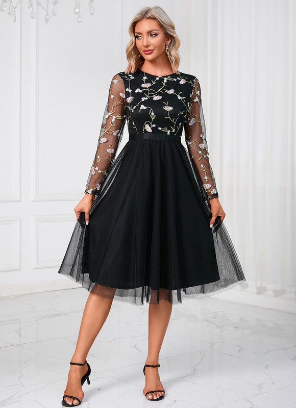 Robe Midi Rêverie Florale - gallery 9