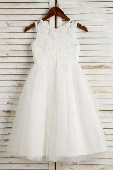 Robe Midi Écru Enfant - gallery 3