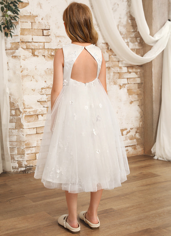 Robe Midi Nuptiale Enfant - gallery 2