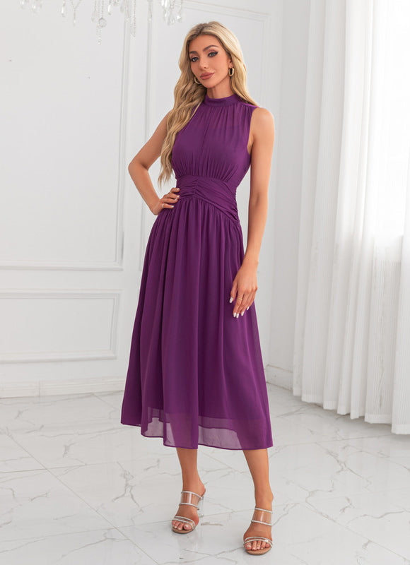 Robe Midi Violette - gallery 6
