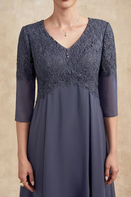 Robe Midi Élégance Ombre - gallery 6