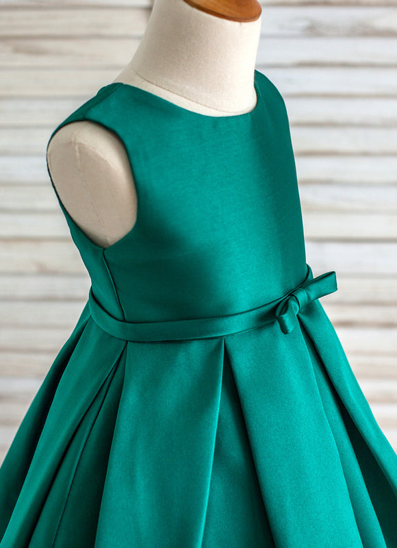 Robe Midi Satin Menthe - gallery 6