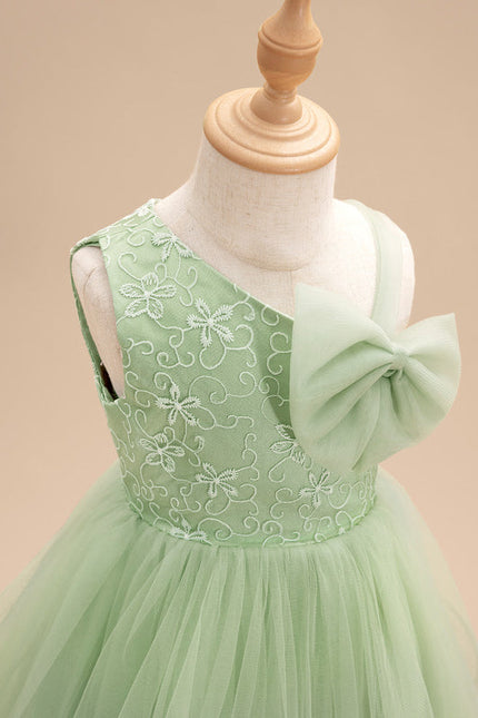Robe Midi Tulle Verte - gallery 6
