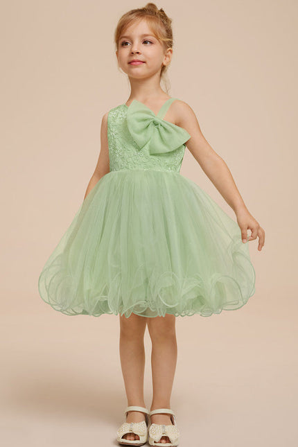 Robe Midi Tulle Verte - gallery 1