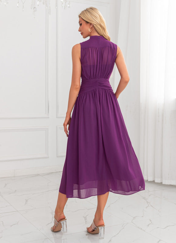 Robe Midi Violette - gallery 2