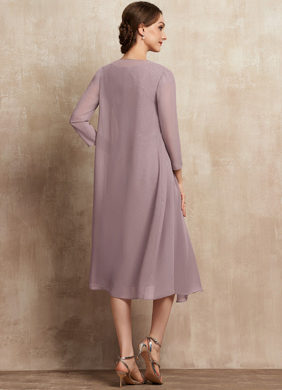 Robe Midi Élégance Précieuse - gallery 7