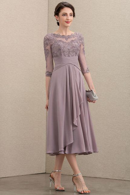 Robe Midi Violet Doux - gallery 3