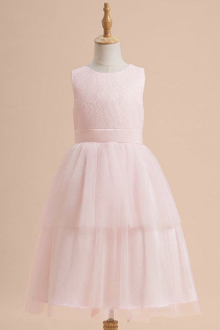 Robe Midi Fille Tulle Pastel