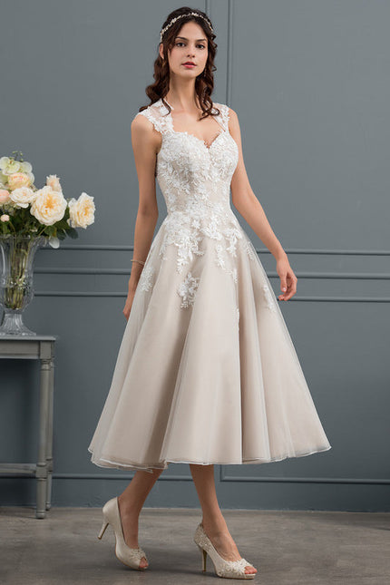 Robe Midi Écrue Enchantée