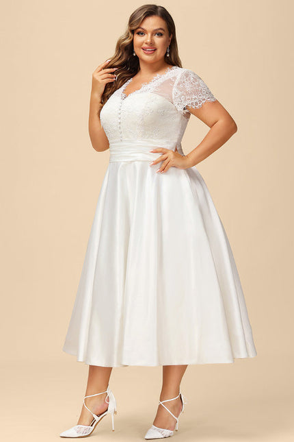 Robe Midi Éclat De Satin - gallery 9