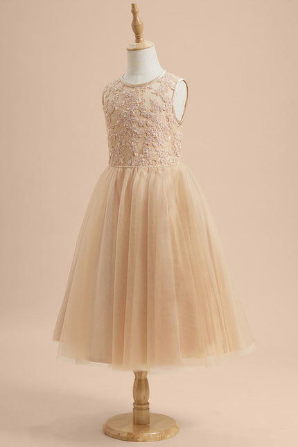 Robe Midi Fête Écrue - gallery 2