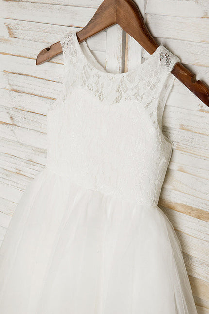 Robe Midi Écru Enfant - gallery 6