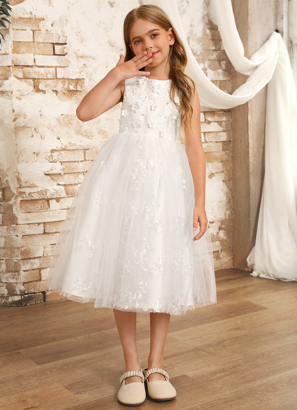 Robe Midi Nuptiale Enfant - gallery 7