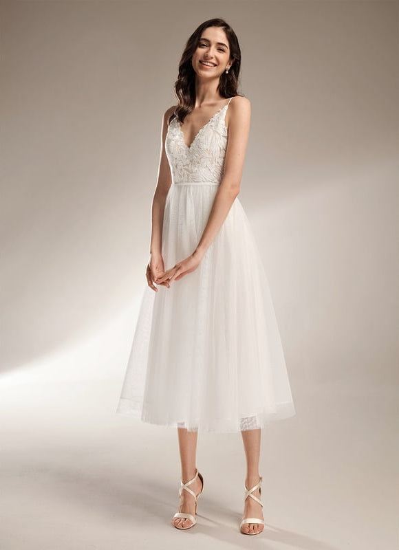 Robe Midi Tulle Aérienne - gallery 2