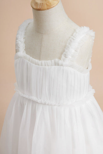 Robe Midi Tulle Blanche - gallery 3