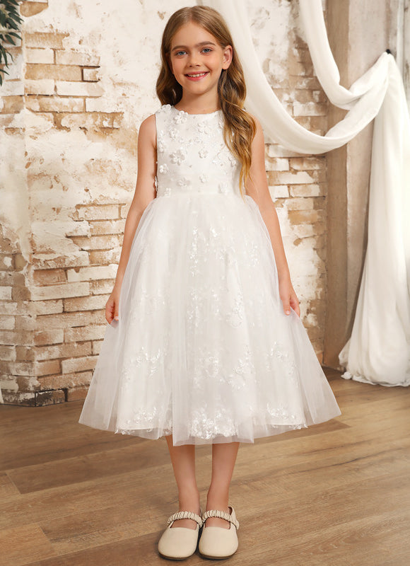 Robe Midi Nuptiale Enfant