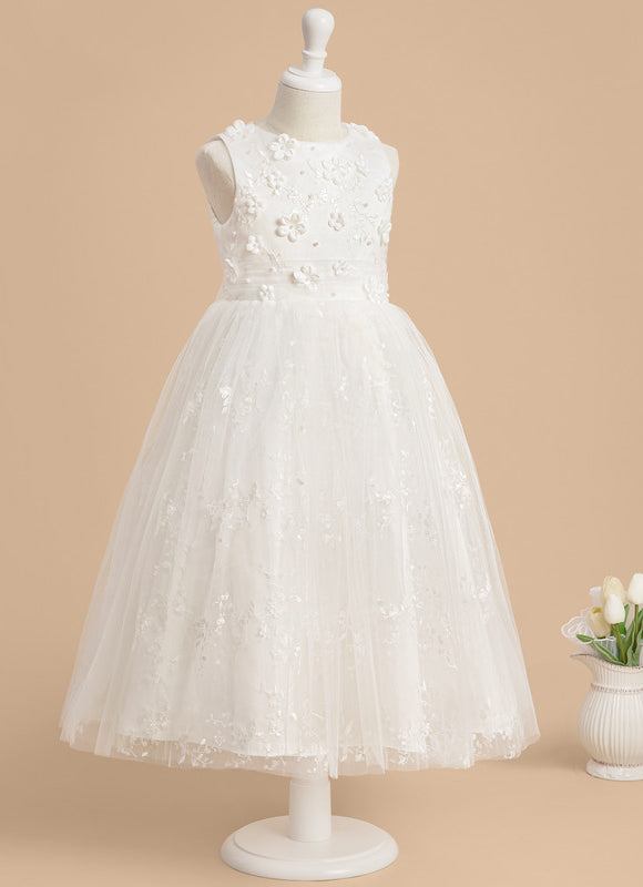 Robe Midi Nuptiale Enfant - gallery 5