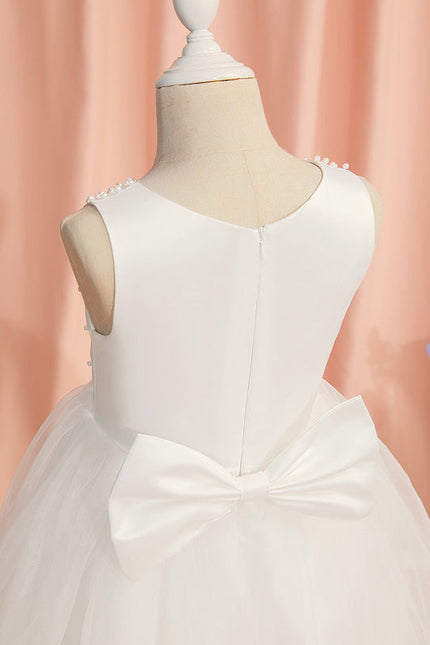 Robe Midi Enfant Satinée - gallery 6