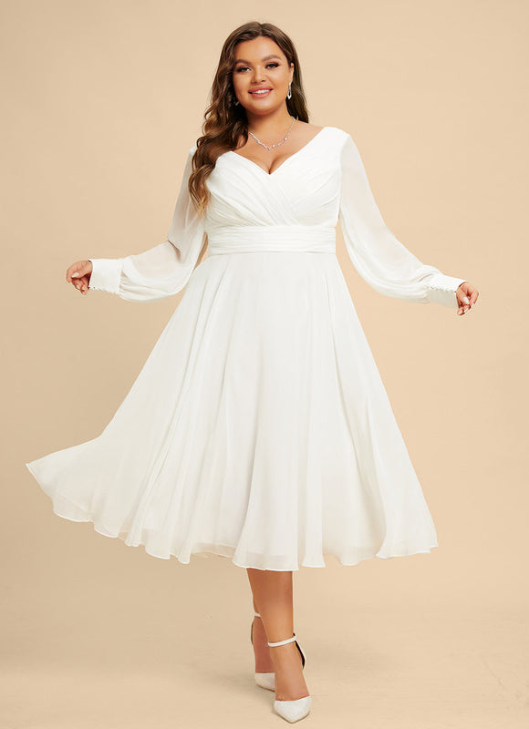 Robe Midi Éthérée Lumineuse - gallery 4