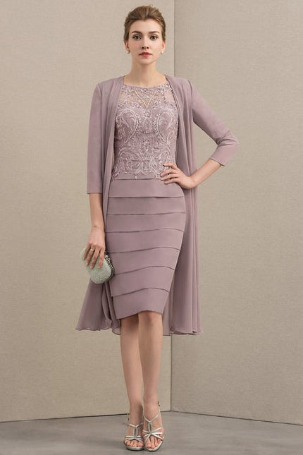 Robe Midi Lavande Chic - gallery 1