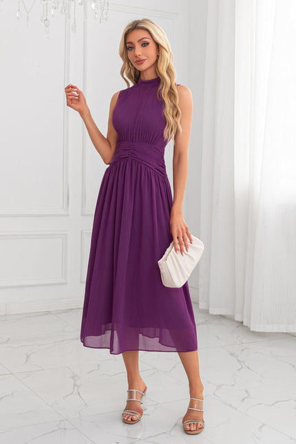 Robe Midi Violette - gallery 5