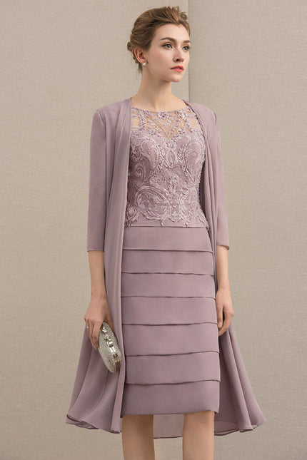 Robe Midi Lavande Chic