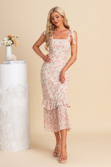 Robe Midi Florale Douce