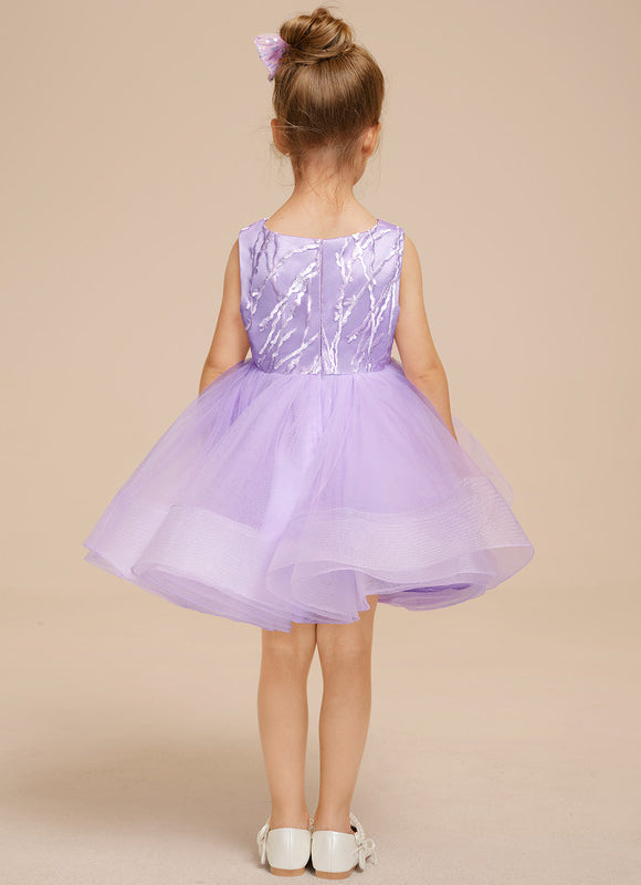 Robe Midi Lilas Aérée - gallery 7